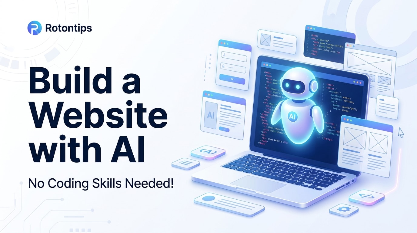 How to Create a Website Using AI